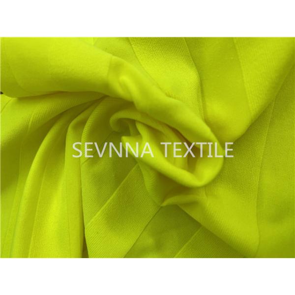 Fluorescein Breathable Yoga Wear Fabric Repreve Nylon Waterproof Airproof
