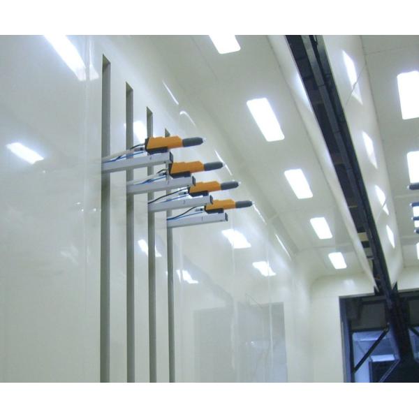 PLC Control Unit Top Automatic Electrostatic Powder Spray Gun for Customized Coating Spray Booth Equipment