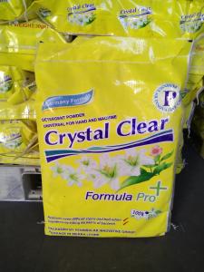 China Crystal clear low price detergent powder automatic washing powder is good for environment and health to Sierra leone on sale
