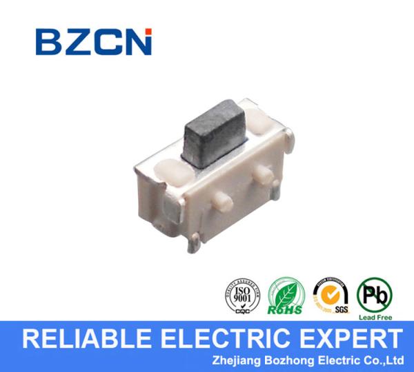 Quality Micro Right Angle Tactile Switch , PCB Mount Push Button Switch 2.5X7 Mm for sale