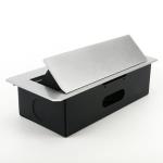 Conference Table Management with Soft Closing Tabletop Socket and Multimedia