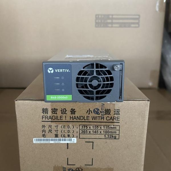 Quality Vertiv 48V 30A R48-2000e3 Flatpack2 Power Supply Rectifier Module Telelcom Power R48-2000e3 for sale