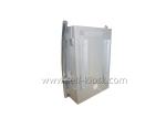 Space Saving Interactive Wall Mounted Computer Kiosk With Metal Keyboard