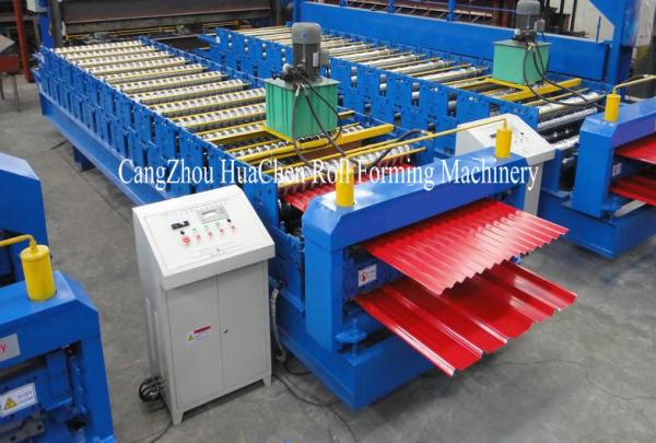 Quality CNC Full Automatic Double Layer Roll Forming Machine 380V 50Hz 3 Phase for sale
