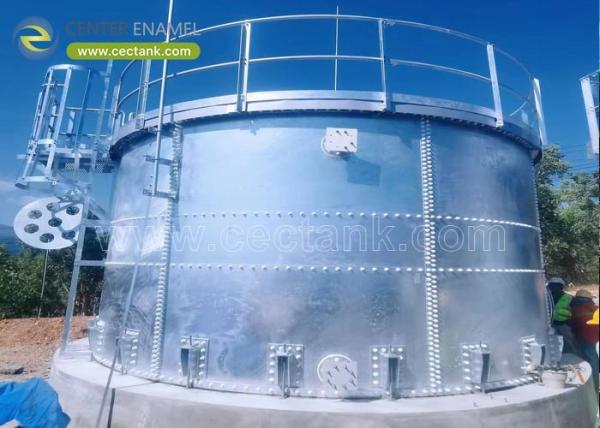 Quality Built-on-Site Galvanized Steel Tanks for Drinking Water Storage Projects: Reliable, Cost-Effective, and Long-Lasting Solutions for sale