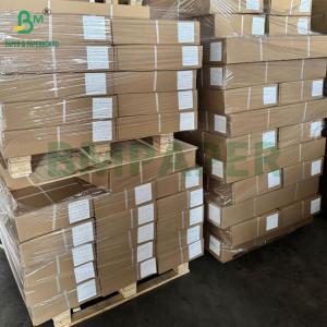 China 20lb Uncoated Ultra White Inkjet Plotter Paper For Wide - Format Printers wholesale
