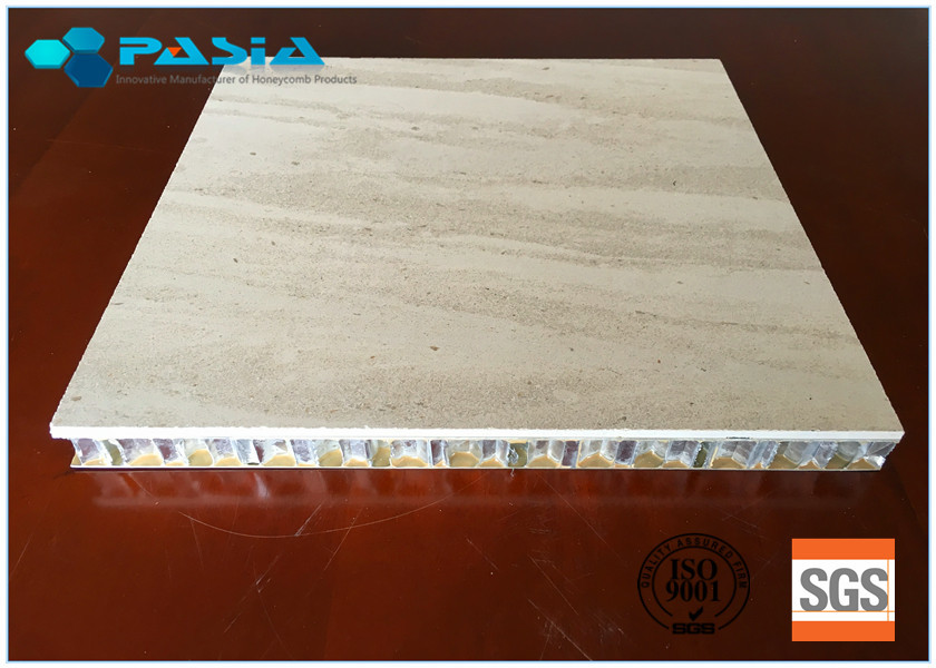 Marble Stone Honeycomb Composite Panels 20 - 25 Mm Thickness For Office
