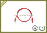 STP 24AWG Network Patch Cord , RJ45 Cat5e Ethernet Patch Cable With Color Boot
