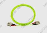Shoot Boot 10 Meter SC to SC MM Duplex Fiber Patch Cord For Datacenters