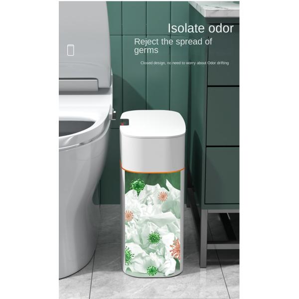 Plastic Trash Can Manufacturer's New Electric Intelligent Automatic Sensor Touchless Smart Trash Can