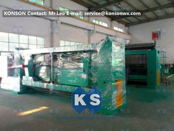 Galvanized And PVC Coated Hexagonal Wire Netting Machine / Gabion Production