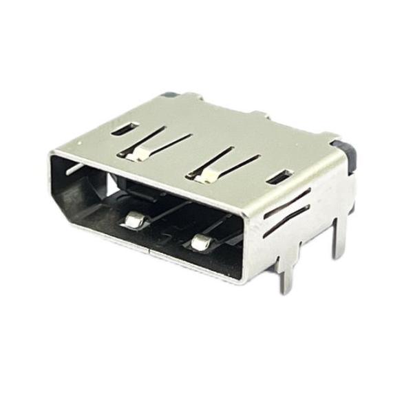 0.5AMP LCP Displayport Usb 9 Pin Connector Mini USB Socket 90 Degree SMT DIP