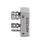 Through Hole Diode Bridge Rectifier 50A KBPC5010 Single Phase For Electronic