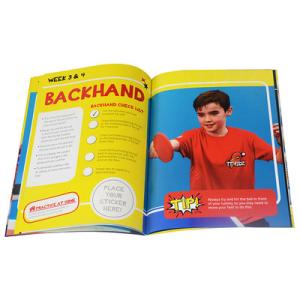Custom Kids Book Printing Glossy C2S Art Paper Reusable Saddle Stitching