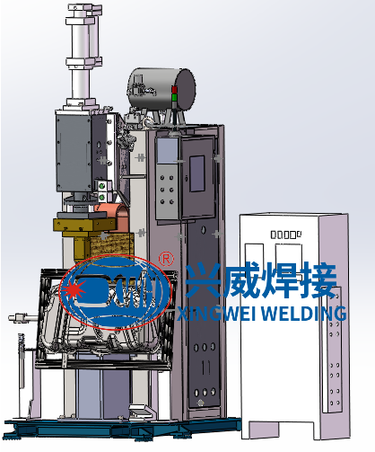 Resistance Welders Projection Welding Machine Stainless Steel For Fuel Filler Cap