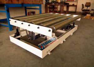 90 Degree Turn Automated Storage Retrieval System Conveyor Joint For Pallets Changing Direction