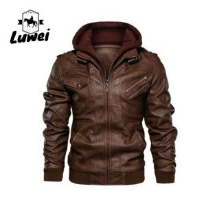 China Leather Plus Size Motorcycle Trench Jaqueta Windcheater Utility Outdoor Sports Jacket Trench Faux Fur Coat on sale