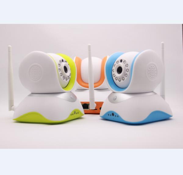 Quality 1MP 3.6mm lens micro sd card support WiFi Motion detection audio alarm camera for sale