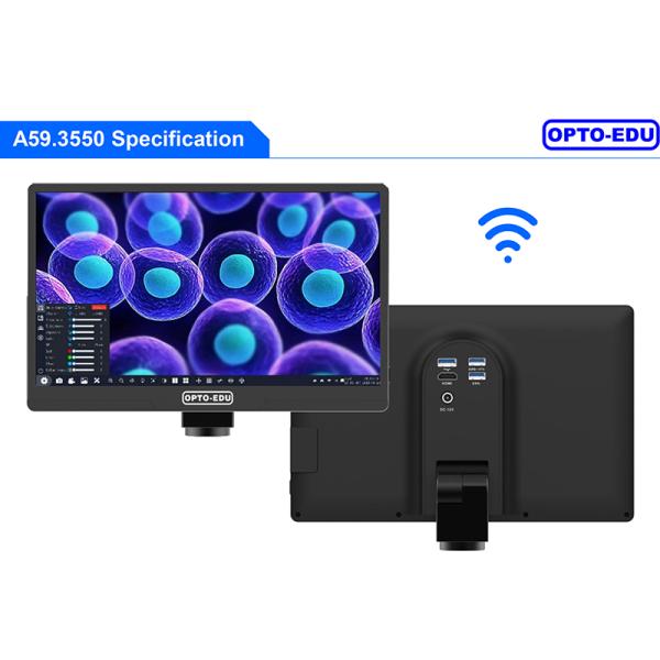 11.6" 8.0M Digital Microscope Camera with 4K 3840x2160 Resolution