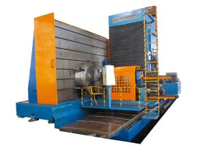CNC Horizontal Double-Spindle Deep Hole Drilling Machine Model SKZ40/2 With Diameter Workpiece Φ4000mm