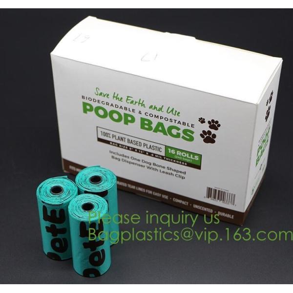Cornstarch Made 100% Eco Friendly Direct Manufacturing Factory Compostable Garbage Bags On Roll With Drawstring Bagease