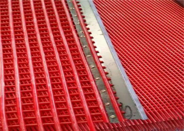 Quality Easy to install and remove PU screen meshs for vibrating sieve machine for sale