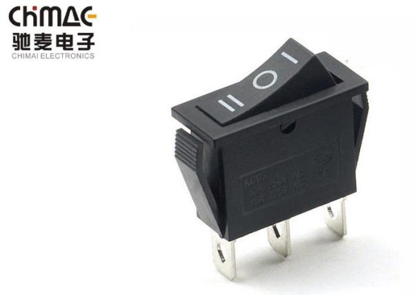 Quality 1 Way Three Position Push Button Rocker Switch Power Control ON - OFF - ON for sale