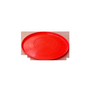 Red High Durability Circular Shape Feed Tray For Chicken