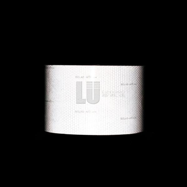 Quality White Color Solas Reflective Tape Honeycomb Pattern For Snow Maker Pole for sale