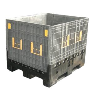 industry plastic pallet box large collapsible plastic container foldable