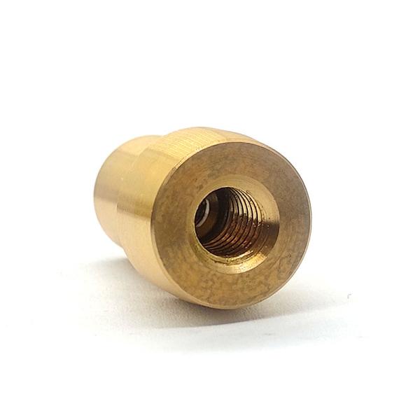 Gold Plated Brass Machined Components Turning Brass Terminal Connector