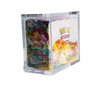 China Super Beast Super Dream acrylic pokemon card box for Pet Pokemon Monster game Card wholesale