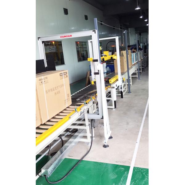 380V Outdoor Unit Air Conditioner Assembly Line With Galvanized Steel Pipe Fit