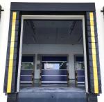 Foam Pad Loading Dock Seals With Foam Thermal Insulation Is Applied Cold-Chain