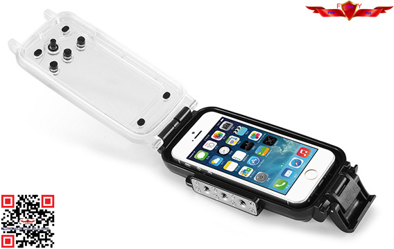 100% Test And Vertify IPX8 40Meters Waterproof Iphone 5/5S Camera Case User Guide Included