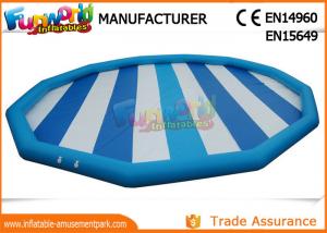 China Hot welding 0.9mm PVC Tarpaulin Inflatable Pool Slides For Inground Pools wholesale