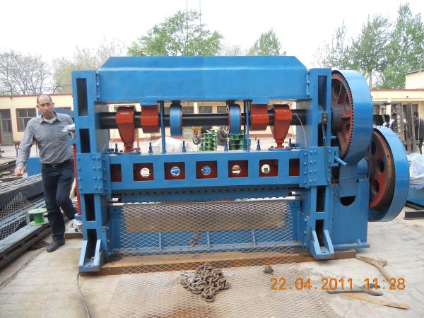 Quality High Speed Expanded Metal Machine For Sheets Feeding Automatically for sale
