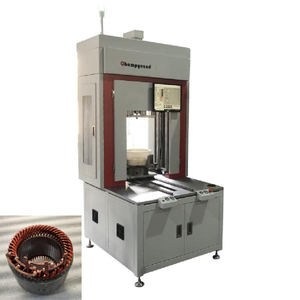 Quality Servo Control Motor Coil Winding Machine Three Wheeler Stator Line 50KN for sale