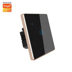 China Factory Outlet Tuya Smart WIFI Wall Switch Remote Control 1 Gang Light Switch App&amp;Voice Control Supported wholesale