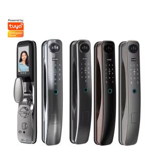 China High quality intelligent facial recognition door lock supports 6 unlocking methods wholesale