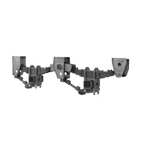 ISO9001 Tandem Leaf Mechanical Suspension Amercian Underslung Series 2 Axles