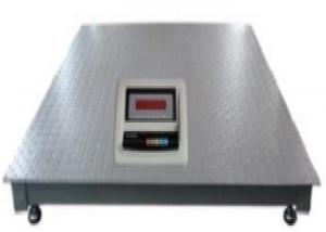 China 5000kg 2mx2m Electronic floor scale explosion-proof EXia lIC T4 for recovery management on sale