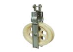 Transmission Line Stringing Tools Single Sheave Stringing Pulley Block With