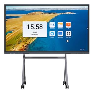 110 Inch Basic Interactive Whiteboard LCD Display Educational Equipment at