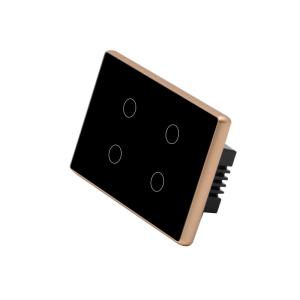 China 1/2/3/4 Gang Smart Switch Wifi Wireless Touch Remote Control Electronic Wall Switches With Google&Alexa on sale
