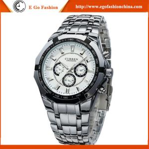 China New Arrival James Bond 007 Watch Stainless Steel Band Quartz Watch Business Man Watches on sale