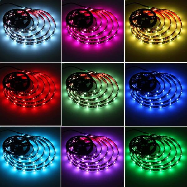 China IP65 Waterproof RGB LED Strip With 24 Keys IR Controller on sale