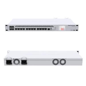 China 1U Rackmount Mikrotik Cloud Core Router 8GB RAM CCR1036 12G 4S EM on sale