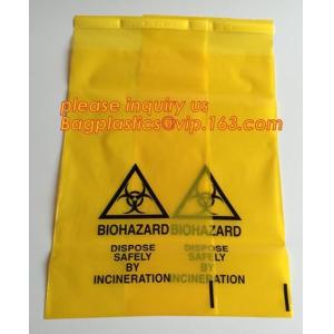 Extra large capacity biohazard drawtape trash bag interleaf coreless roll