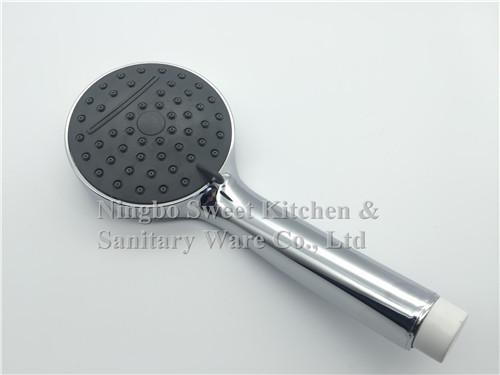 Quality ABS material three functions chromed shower hand rainfall spray shower classic model for sale